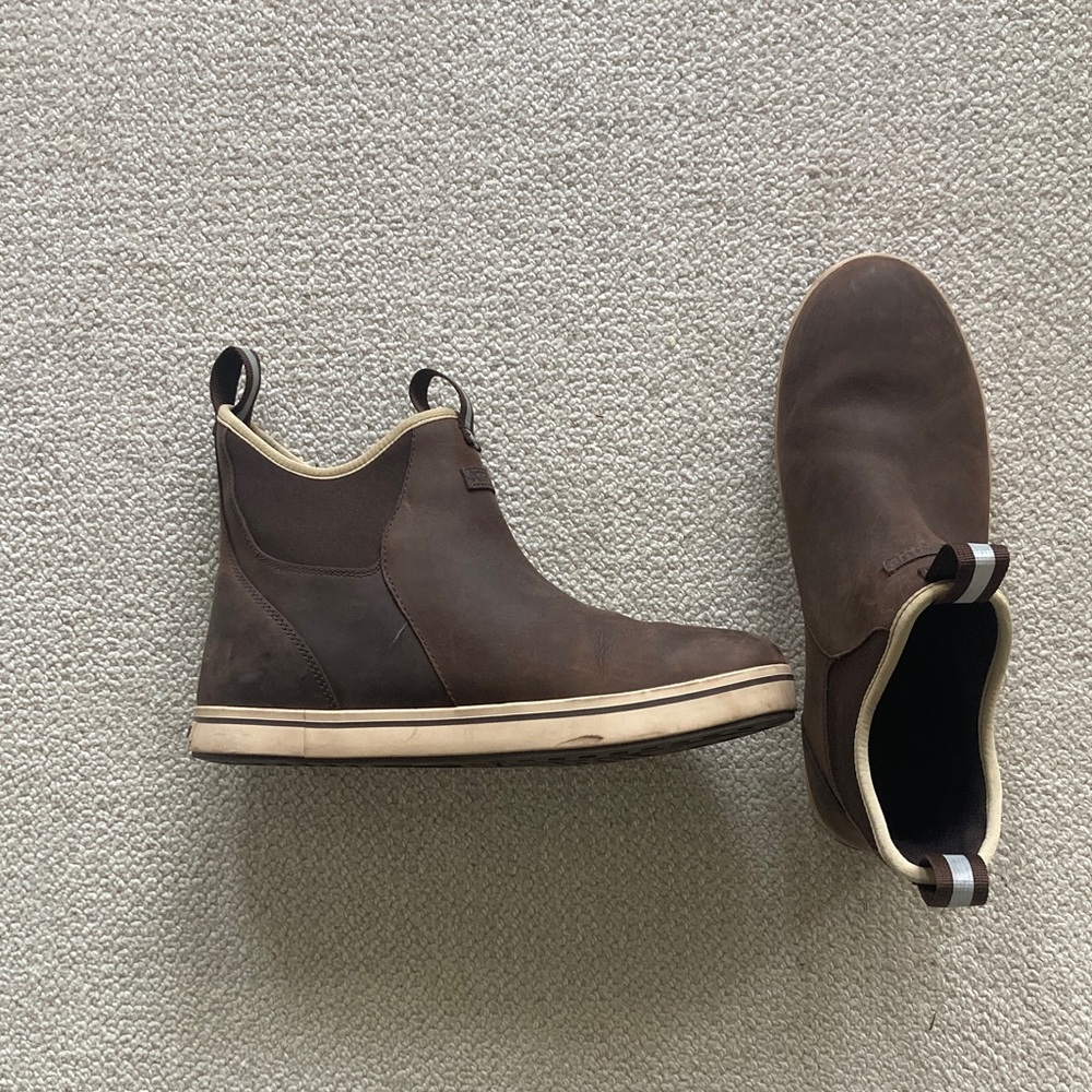 Men's Waterproof Brown Ankle Boots